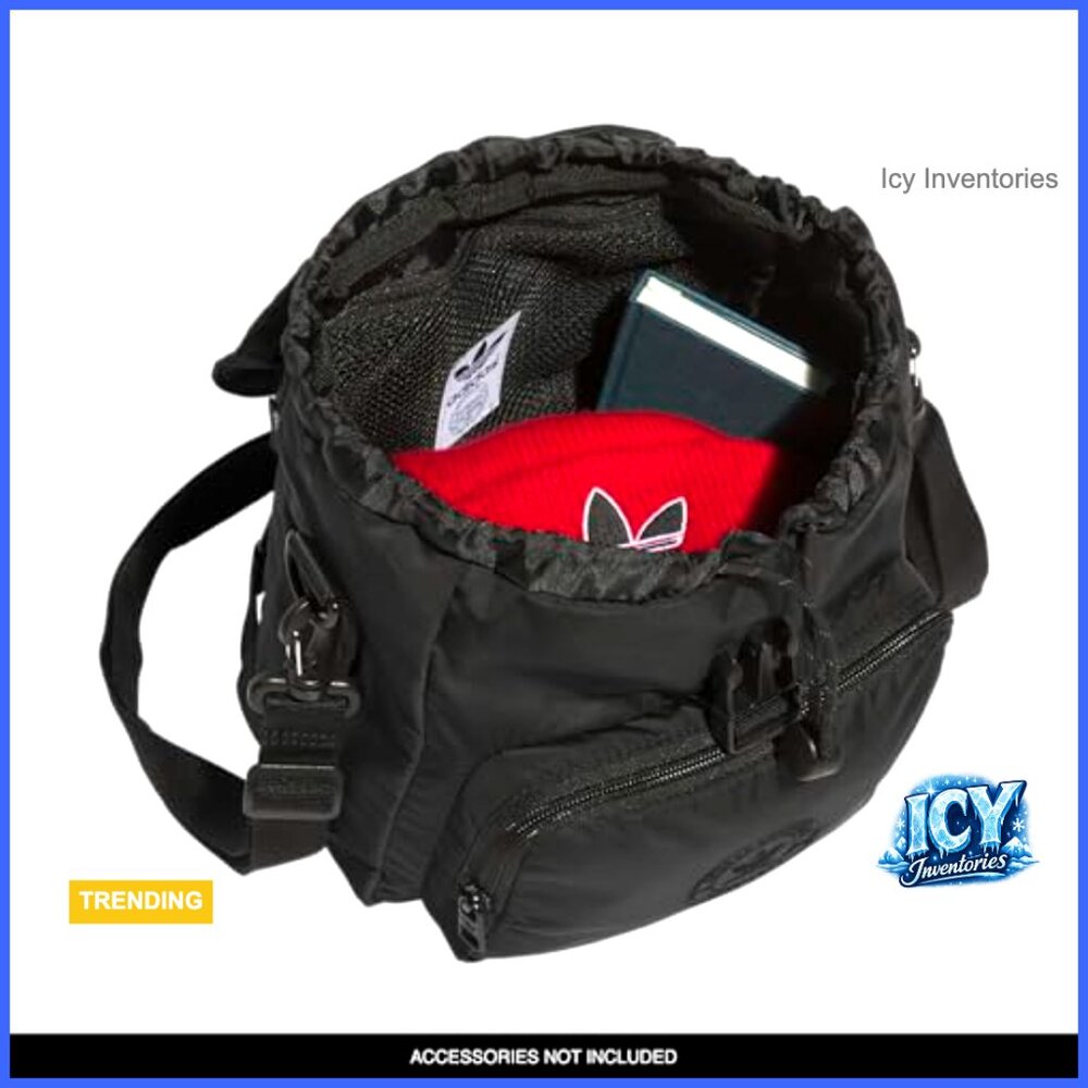 Polyester Mini Backpack With Adjustable Crossbody… - image 3